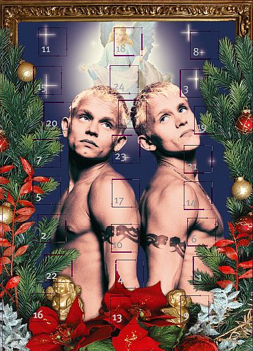 The Caesar Twins - Advent calender with fine chocolate